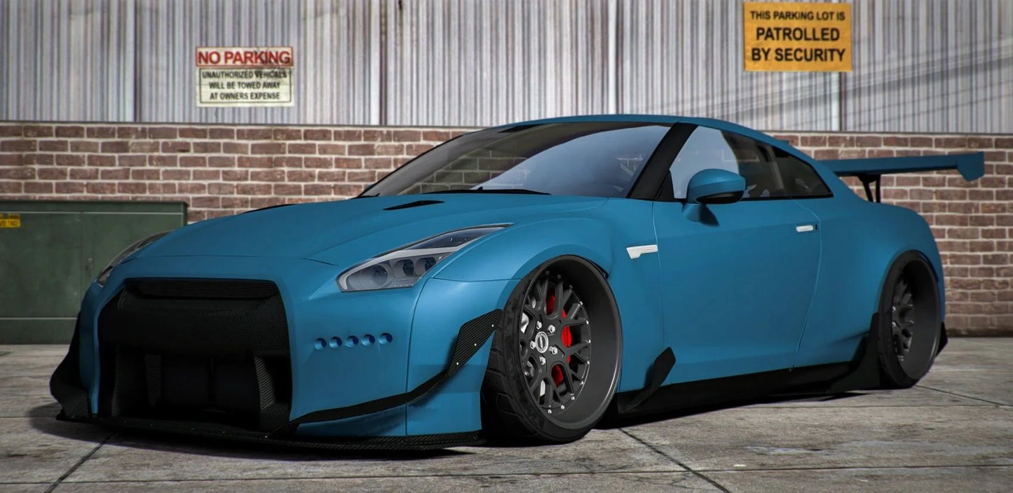 (Debadged) 2021 Nissan GTR R35 Widebody V2 | South Coast Customs
