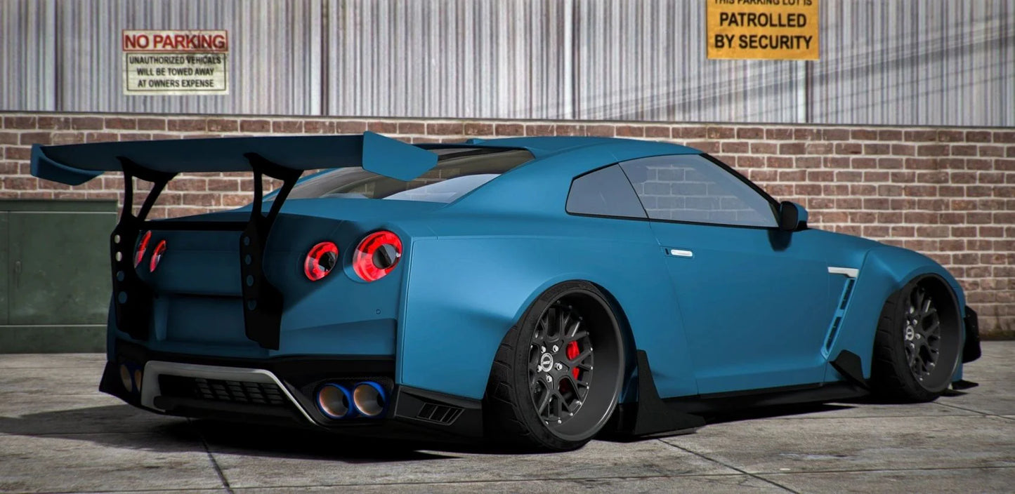 (Debadged) 2021 Nissan GTR R35 Widebody V2 | South Coast Customs