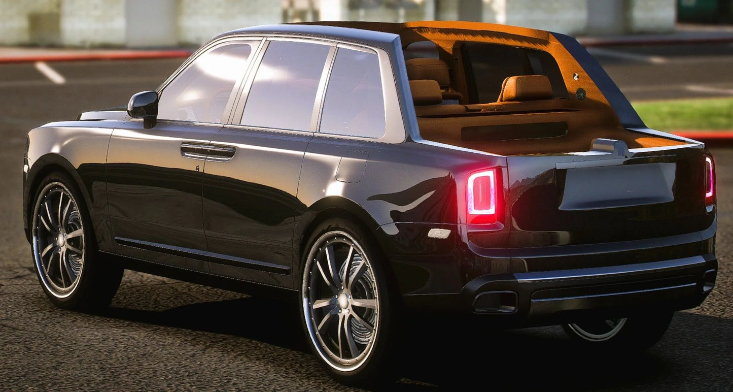 (Debadged) 2023 Rolls Royce Cullinan "Lil Uzi Vert 1 of 1 Drop Top" | Bleed