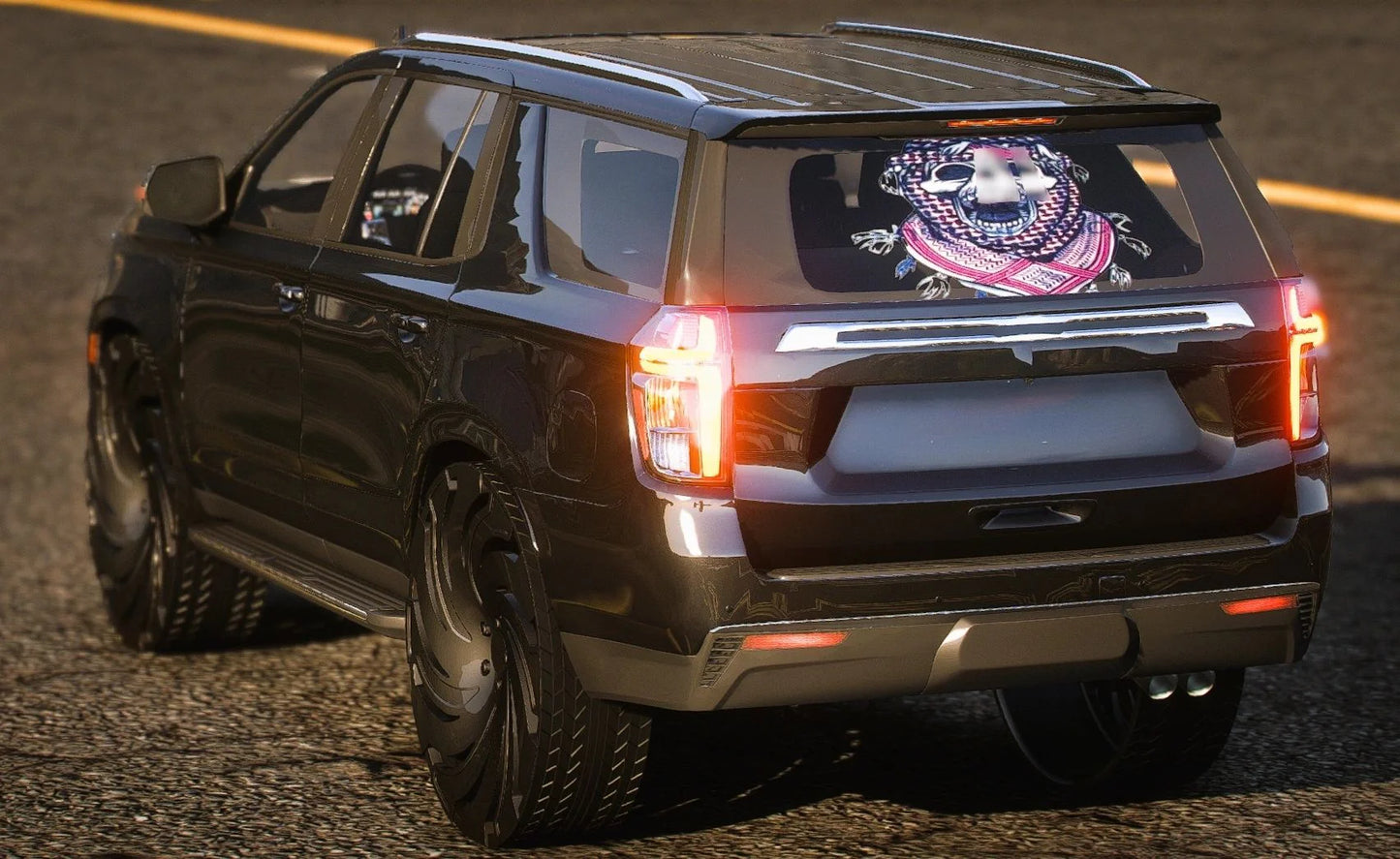 (Debadged) 2021 Tahoe RST On 30" Ruccis | Sondic Customs