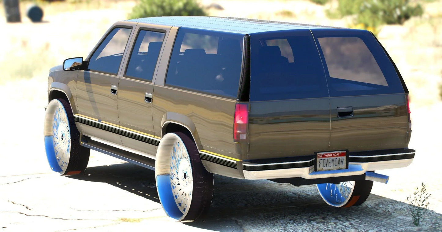(Debadged) Chevy Suburban 1999 Donk | Heat