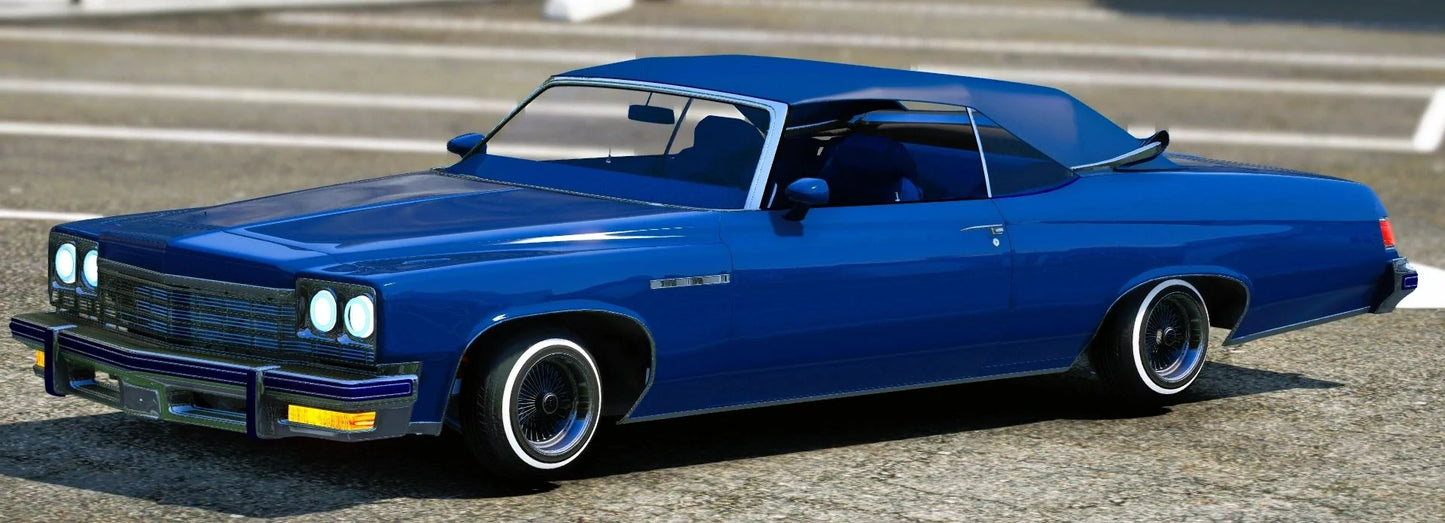 (Debadged) Buick Lesabre Lowrider 1975 | GRT Garage