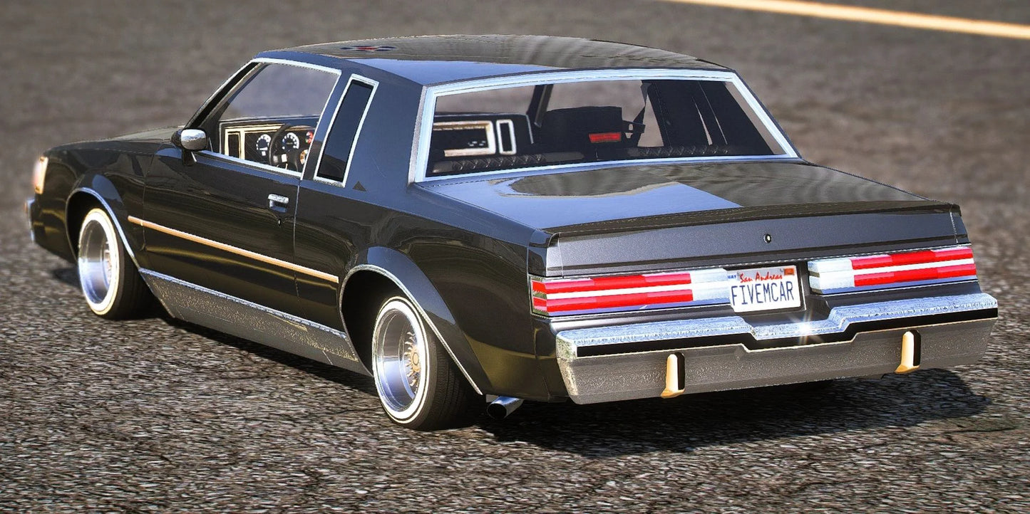 (Debadged) Buick Regal Lowrider 1985 | One Deep