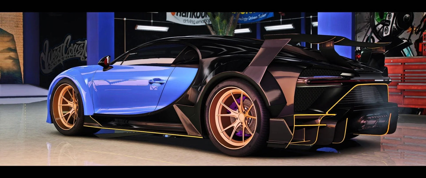 (Debadged) Bugatti Chiron Venum | Hayes