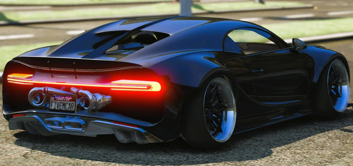 (Debadged) Bugatti Chiron Widebody Carbon Widebody Erych Twin Turbo Edition | Tora