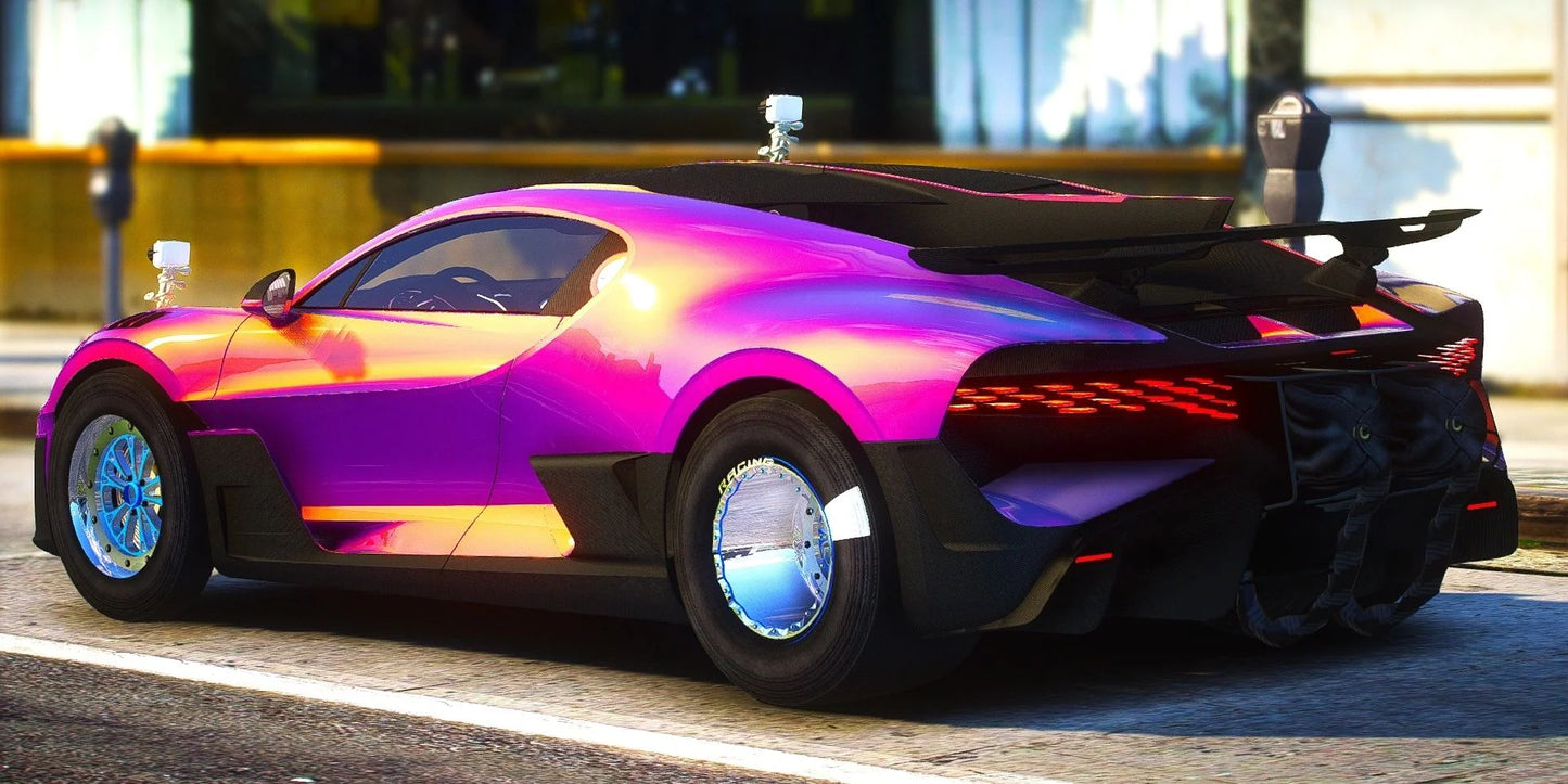 (Debadged) Bugatti Divo Drag | Gradys Customs