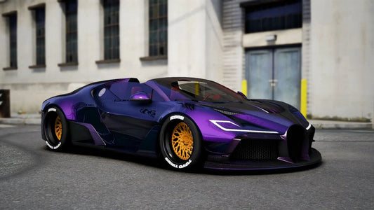 (Debadged) Bugatti Divo Rain Prisk Concept | Tora