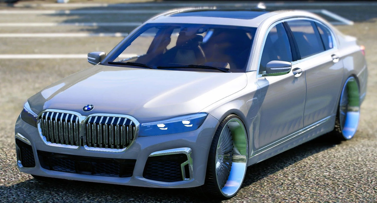 (Debadged) BMW 745 xDrive StunderX | Leasing Cars