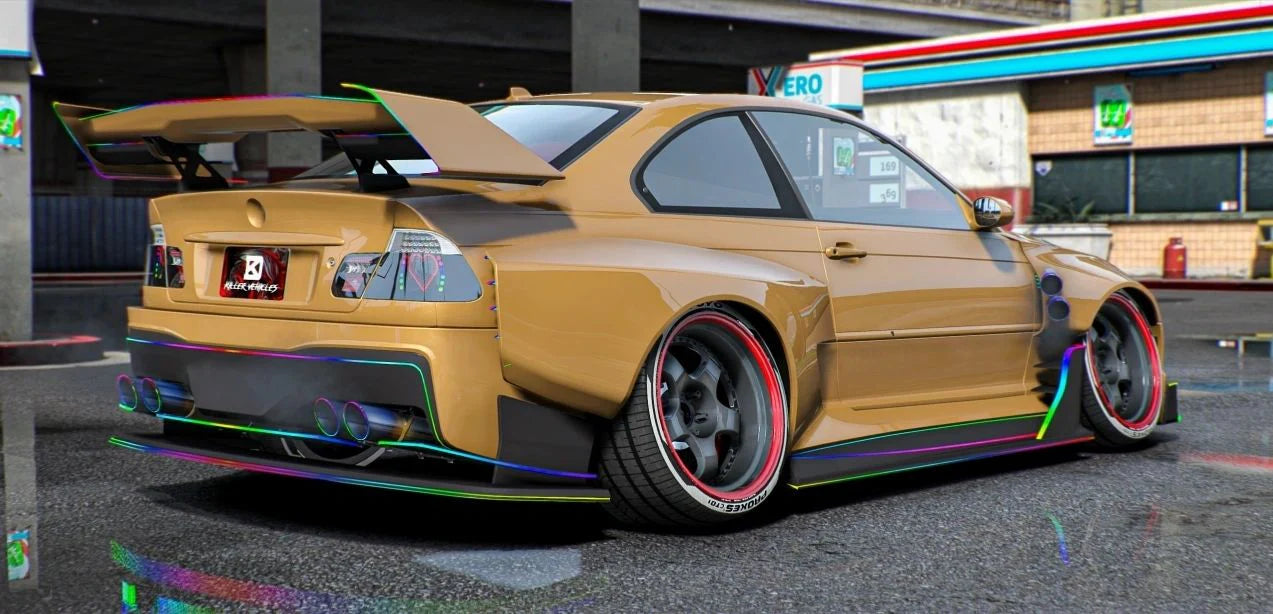 (Debadged) BMW E46 Hycade Rainbow Light Edition | KillerVehicles