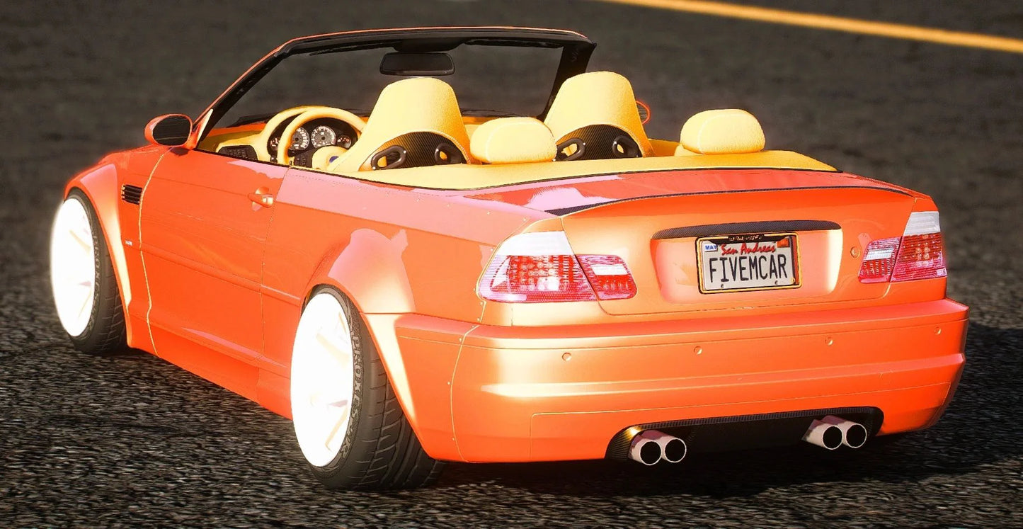 (Debadged) BMW E46 M3 CABRIOLET | GG