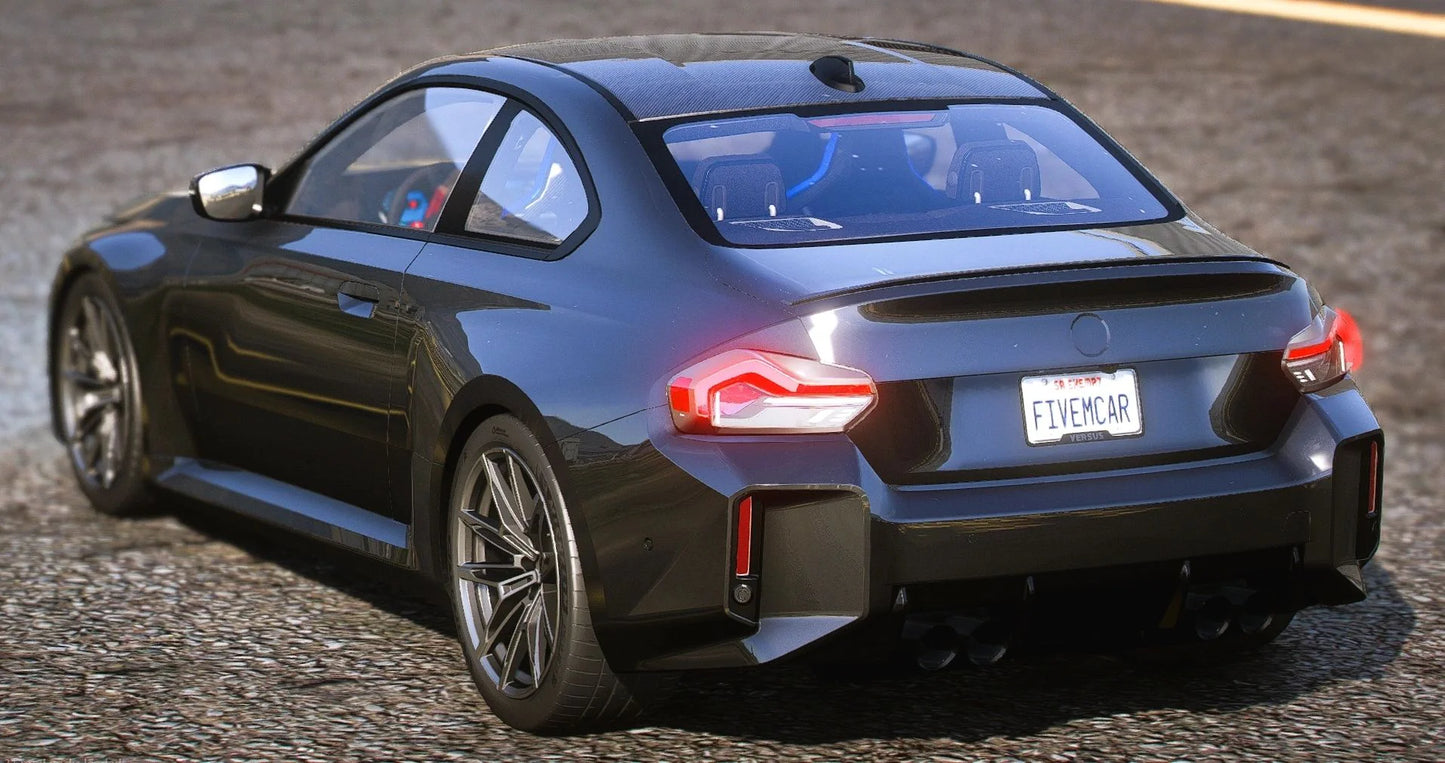 (Debadged) BMW M2 G87 Police Modern Lights | Versus