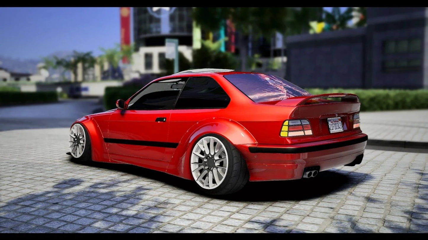 (Debadged) BMW M3 E36 Widebody | South Coast Customs