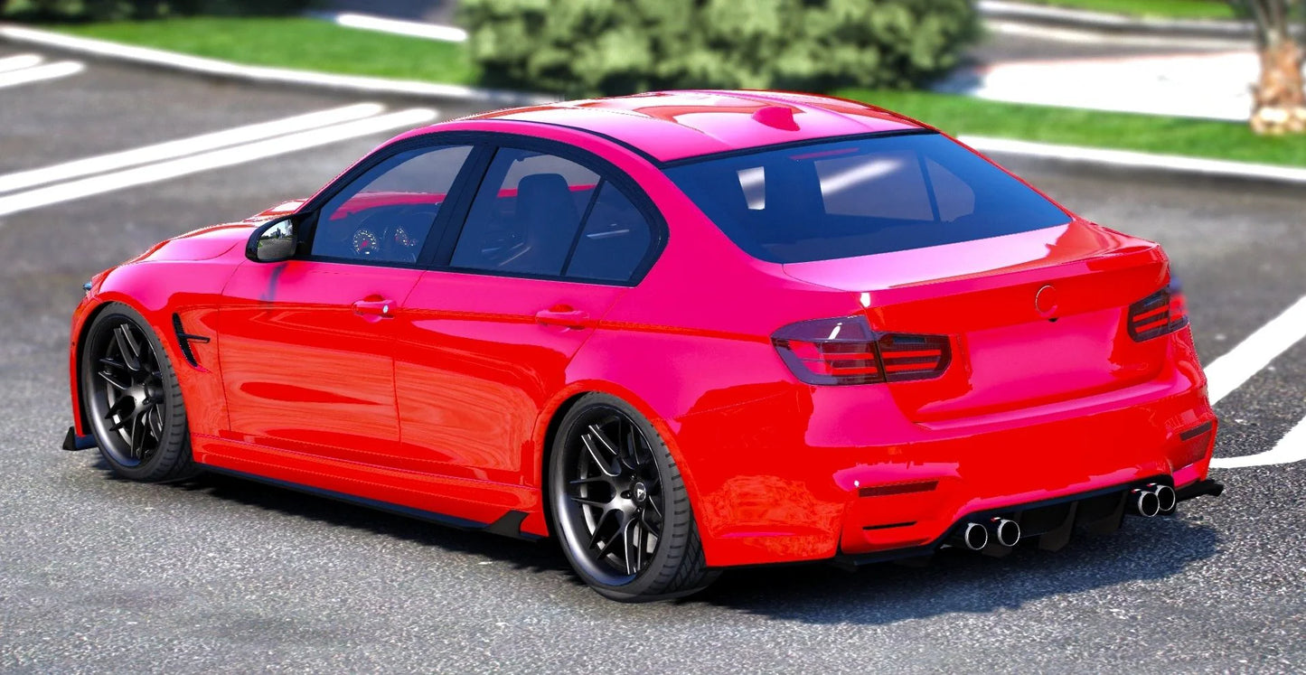 (Debadged) BMW M3 F80 Vorsteiner (2 Livery) | Zero Design