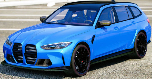 (Debadged) BMW M3 Touring Exil Road | VanGhost Customs