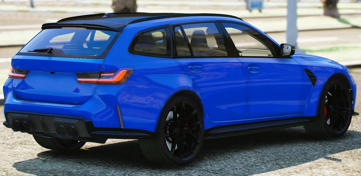 (Debadged) BMW M3 Touring Exil Road | VanGhost Customs
