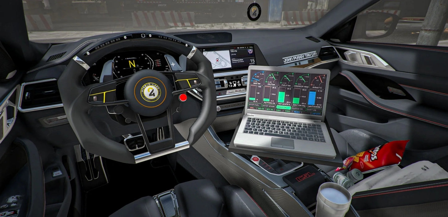 (Debadged) BMW M4 Manhart with Custom Props | Elite Shifters