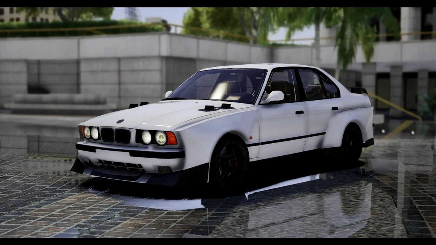 (Debadged) BMW M5 E34 Hycade Edition | Zeed