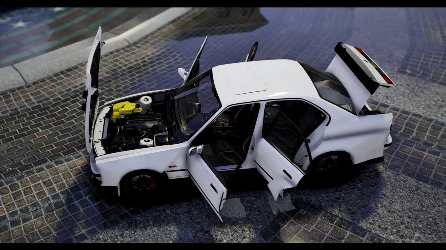 (Debadged) BMW M5 E34 Hycade Edition | Zeed