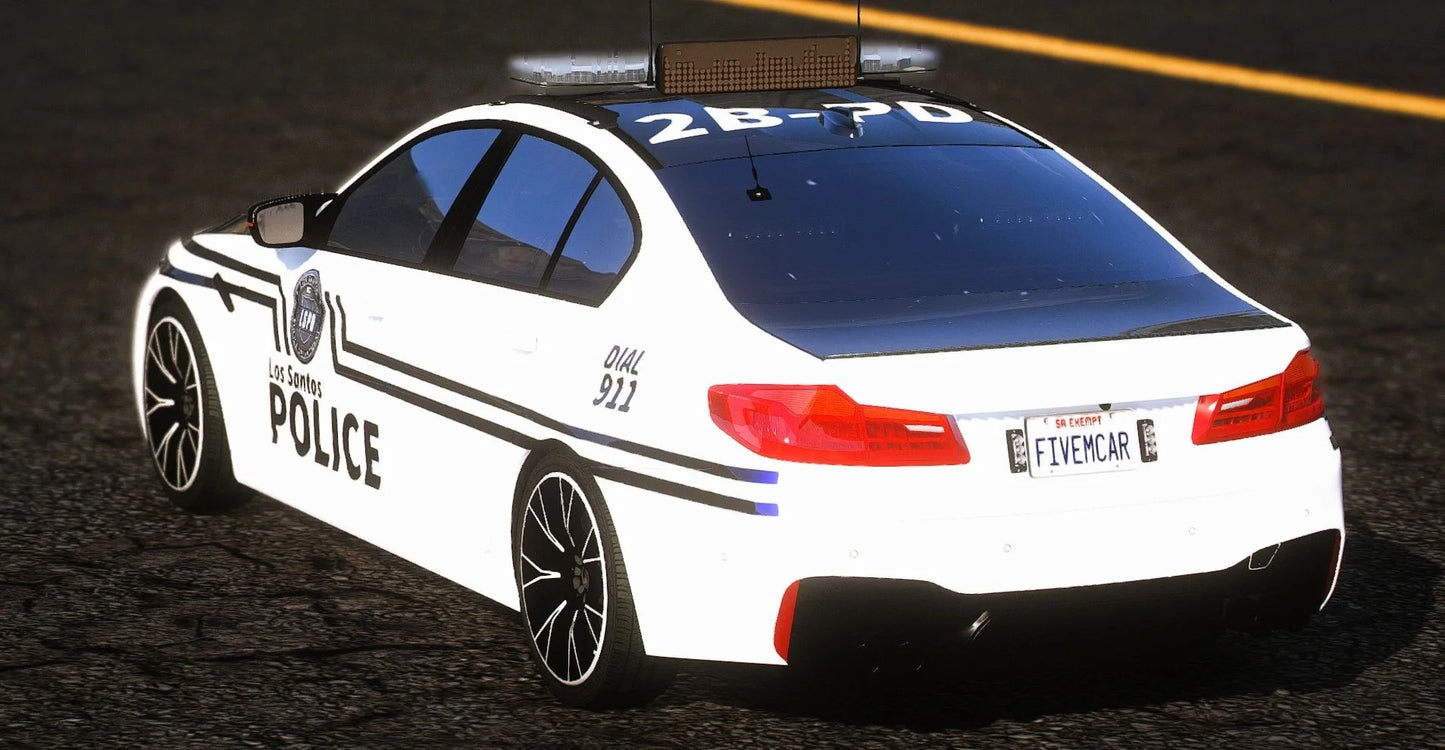 (Debadged) BMW M5 LSPD | PLD Customs