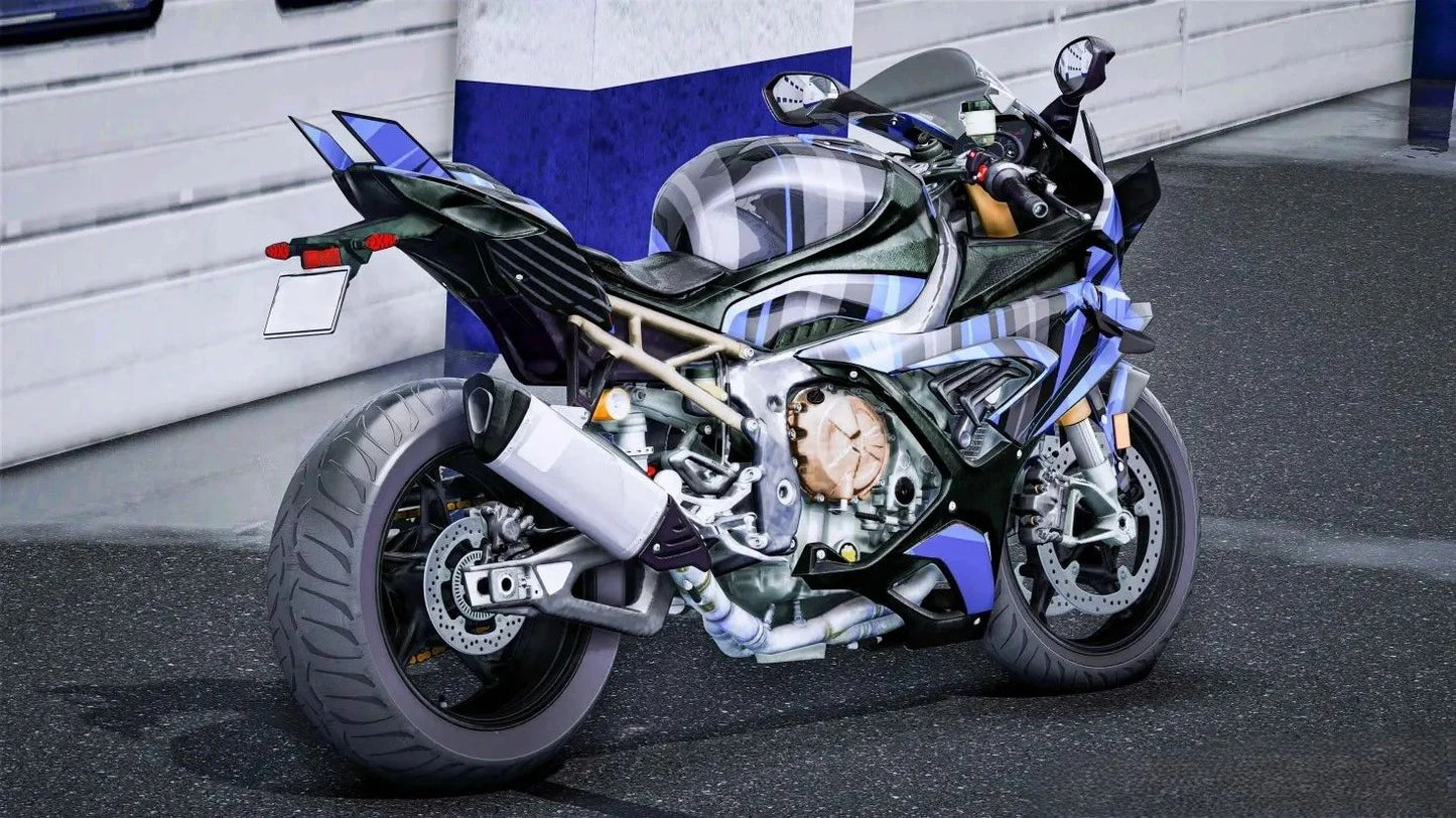 (Debadged) BMW S1000rr Beast (9 Liveries) | Zeed