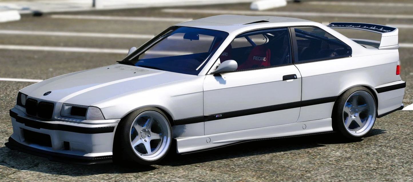 (Debadged) BMW Street E36 | LegBoner
