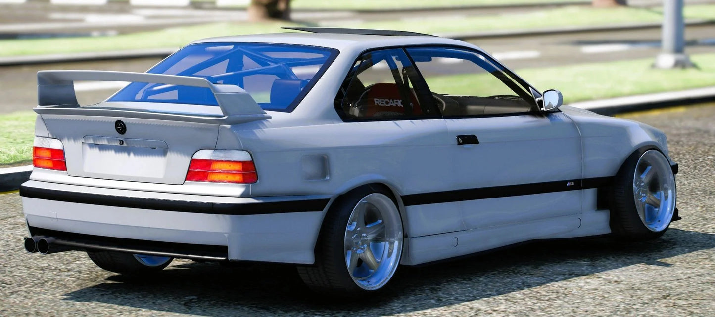 (Debadged) BMW Street E36 | LegBoner