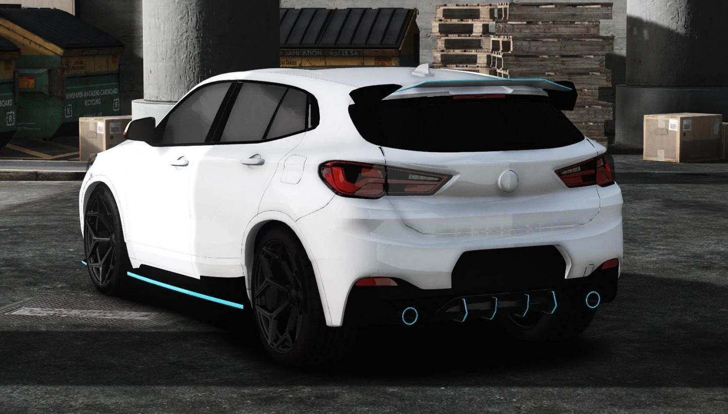 (Debadged) BMW X2M SS Kit 2023 | Sakura Services