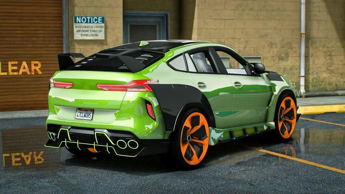 (Debadged) BMW X6 Custom 2022 | OWL Frost | Tuned