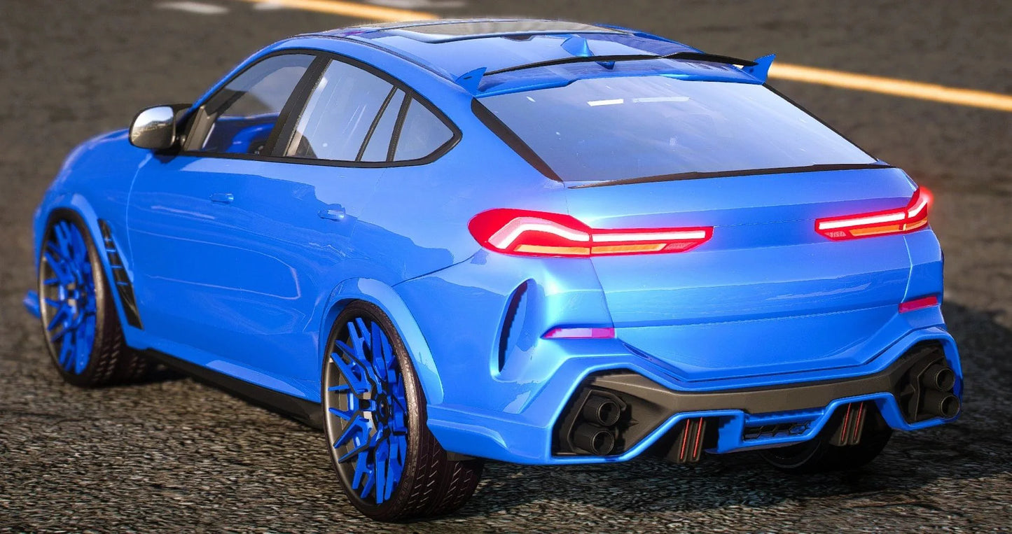 (Debadged) BMW X6M Larte Design | Bleed