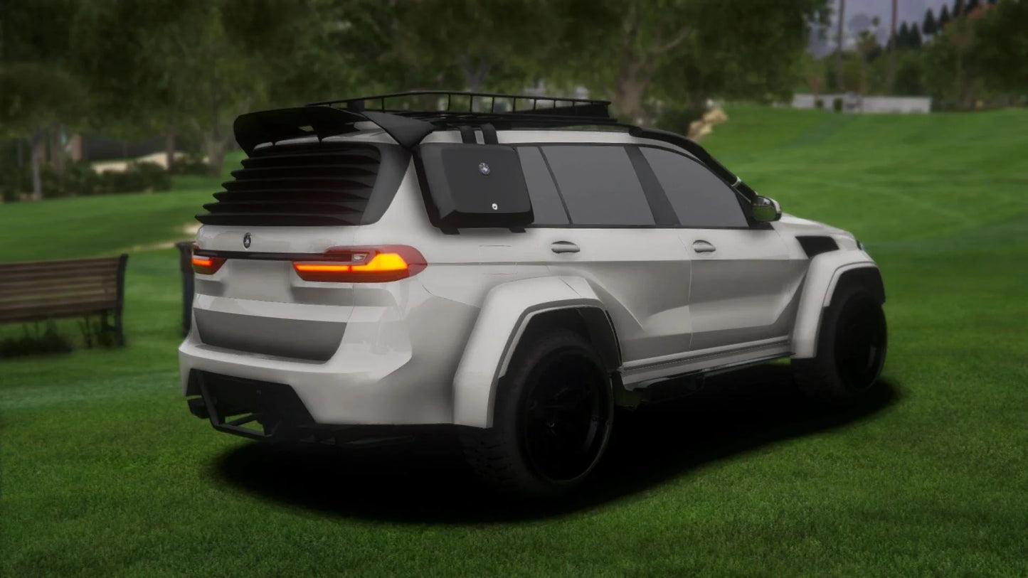 (Debadged) BMW X7 4x4 Widebody Custom | Wolf3D