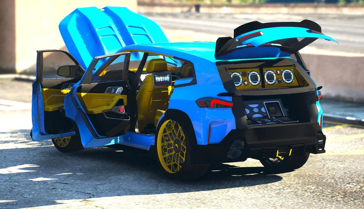 (Debadged) BMW XM on Forgi 2024 | Owl Frost