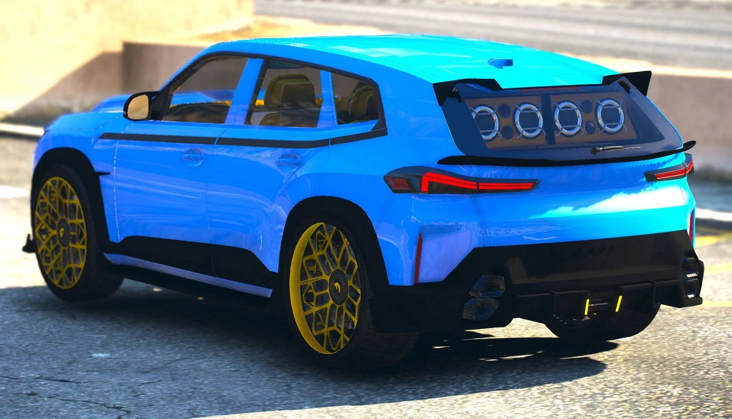 (Debadged) BMW XM on Forgi 2024 | Owl Frost