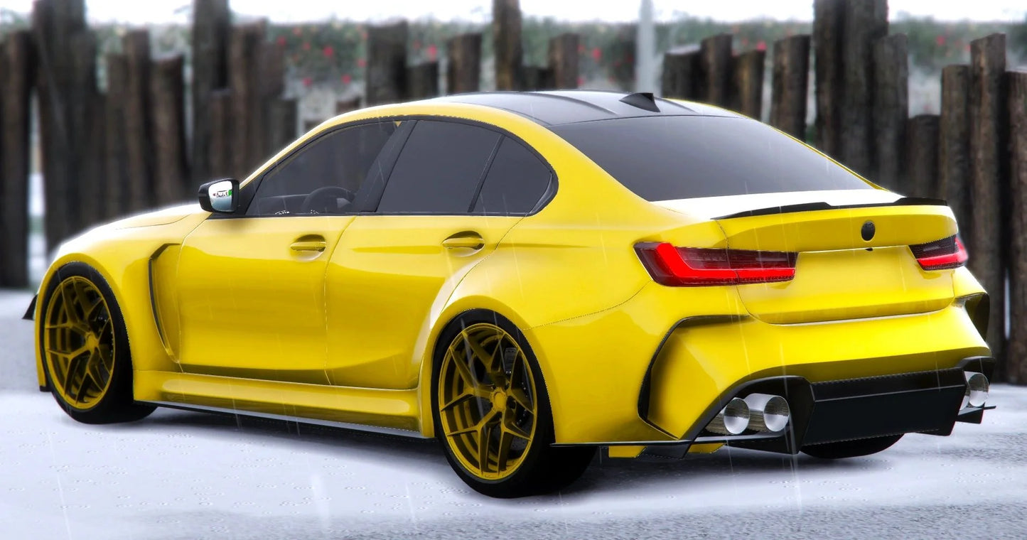 (Debadged) BWM M3 Widebody Anis | Zero Design