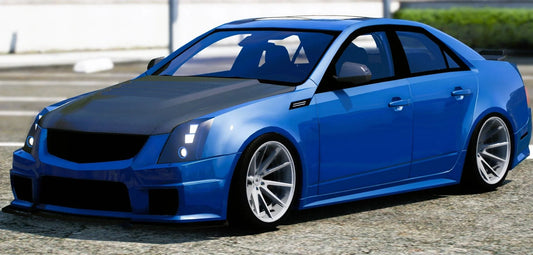 (Debadged) Cadillac 2009 CTS-V (6 Seater) | Underground Customs