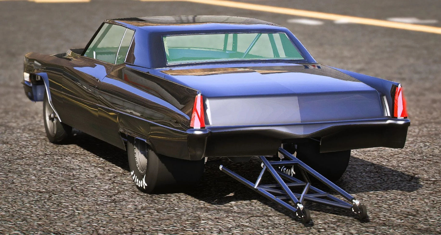 (Debadged) Cadillac Coupe DeVille 1970 Drag Thetwin | Thunder