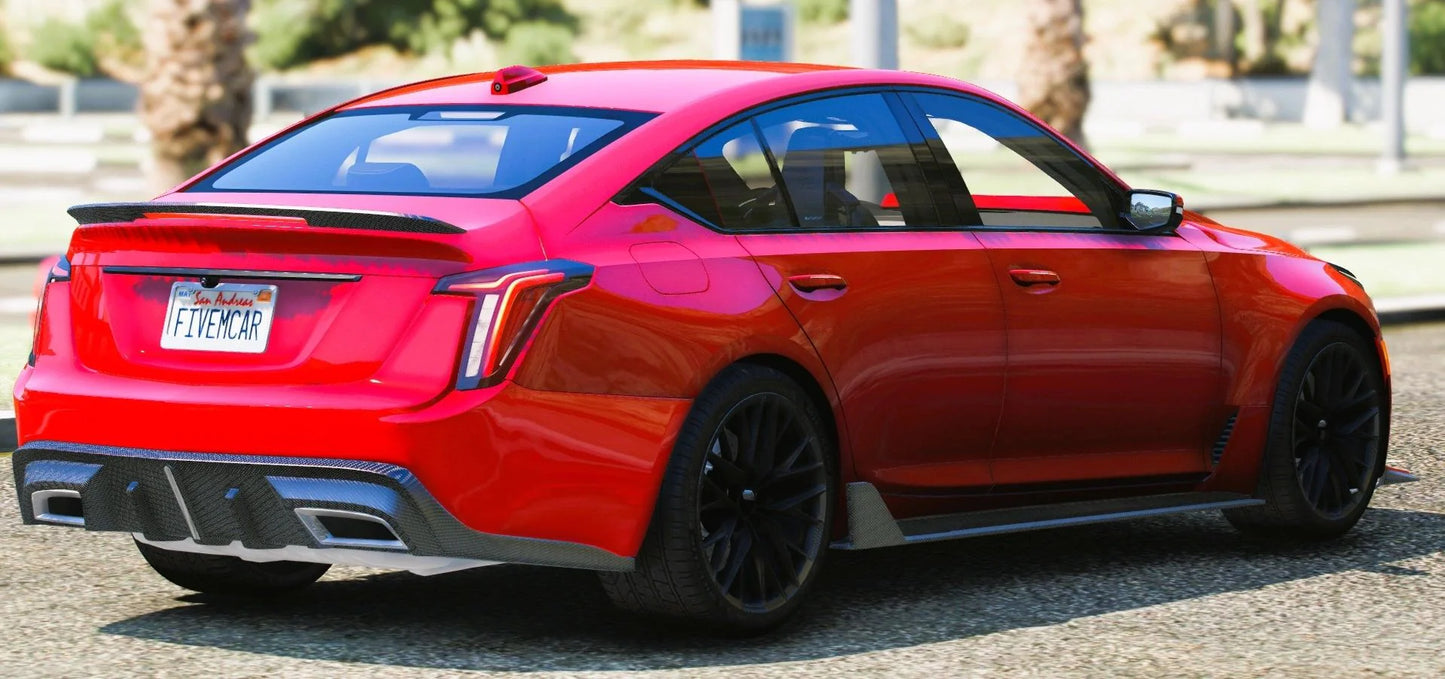 (Debadged) Cadillac CT5-V Robot Craftsman | Bleed