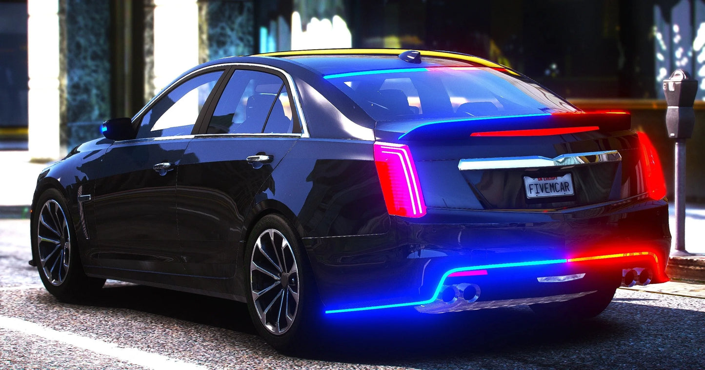 (Debadged) Cadillac CTS-V Unmarked PD | Ready Customs