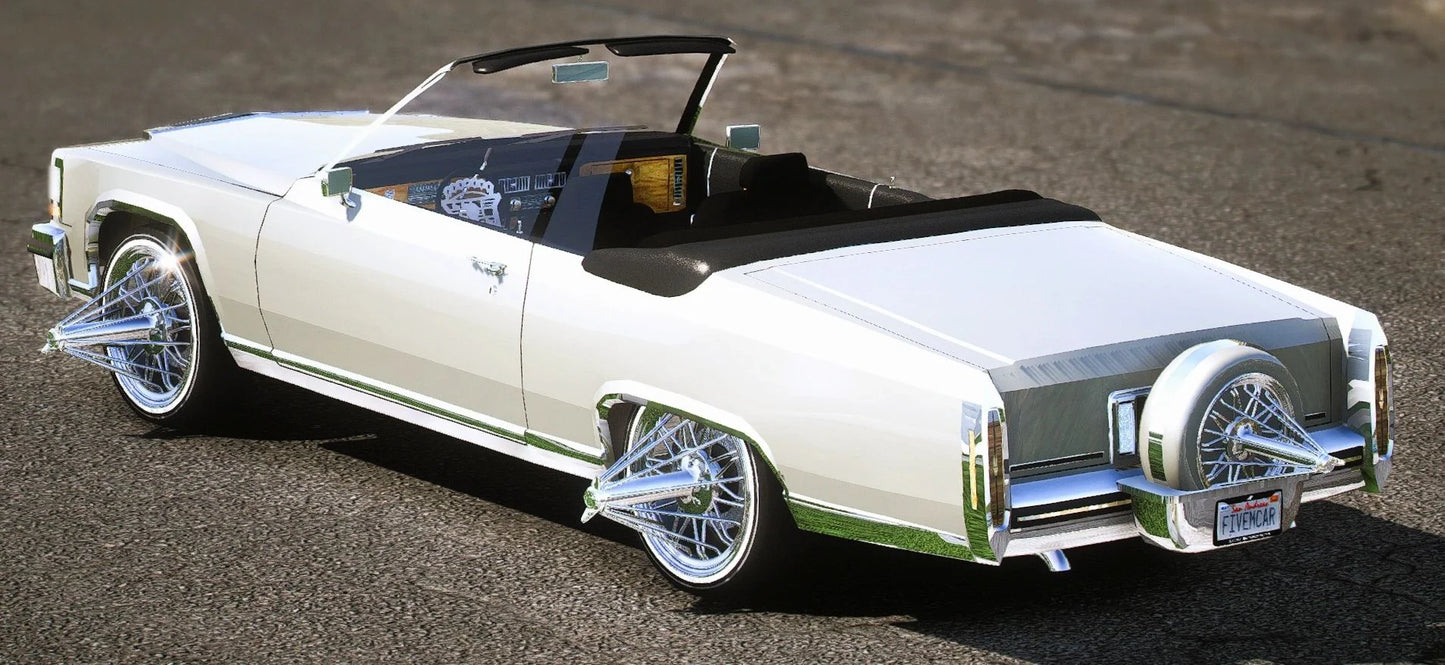 (Debadged) Cadillac Deville Cabrio 1985 Swangas | One Deep