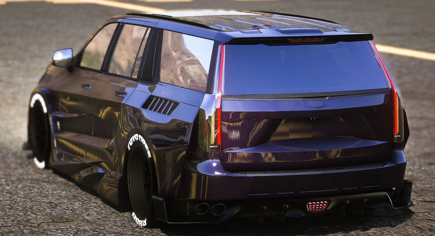 (Debadged) Cadillac Escalade Abflug | Lemon