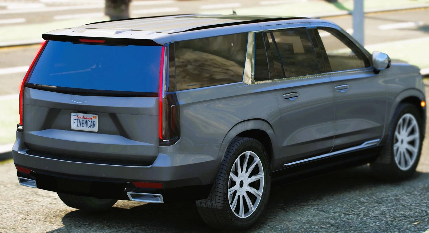 (Debadged) Cadillac Escalade Long 2021 | Nermin