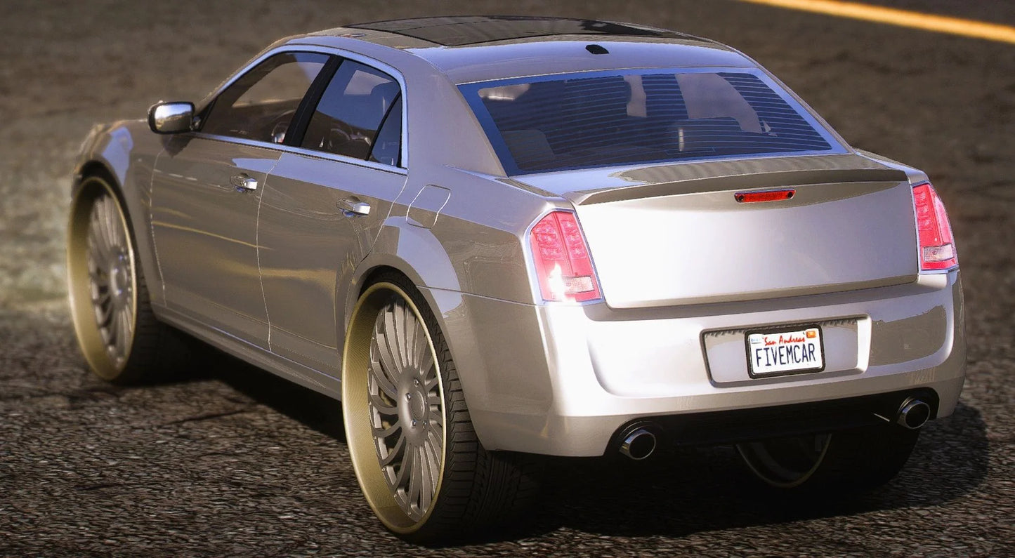 (Debadged) Chrysler 300C SRT8 On 28s | Flexx Gordon