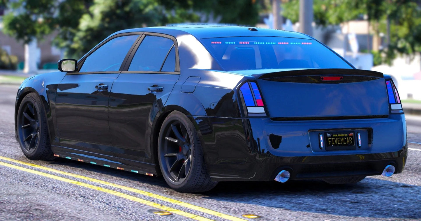 (Debadged) Chrysler 300 WB Unmarked PD | Ready Customs