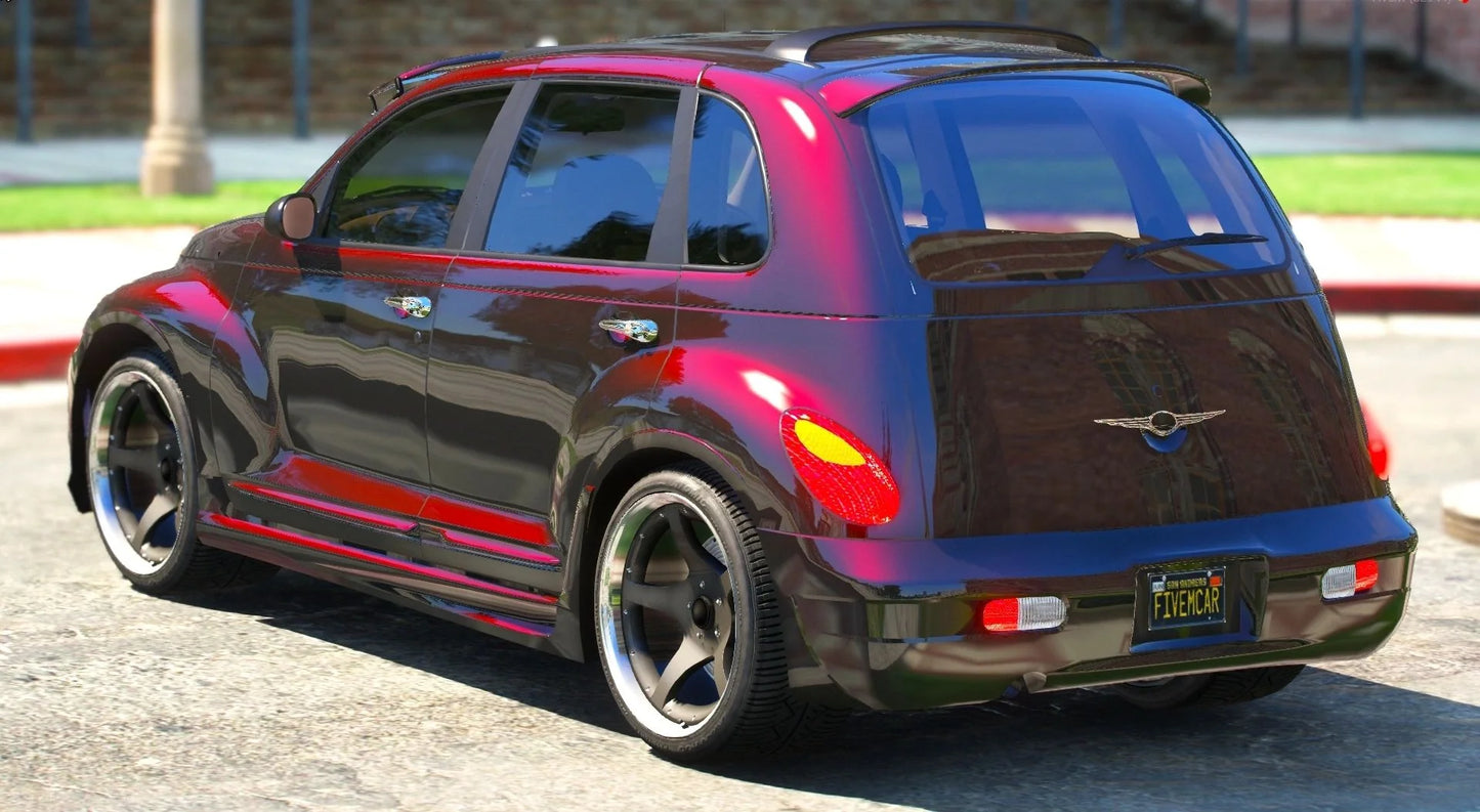 (Debadged) Chrysler PT Cruiser HEMI Hellephant 1000HP Custom | Chino Garage