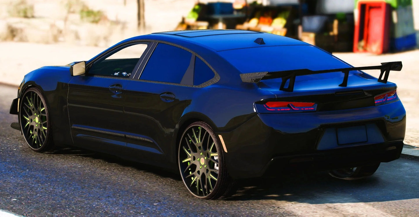 (Debadged) Chevrolet Camaro ZL1 on Forgiatos 4 Doors | Trill