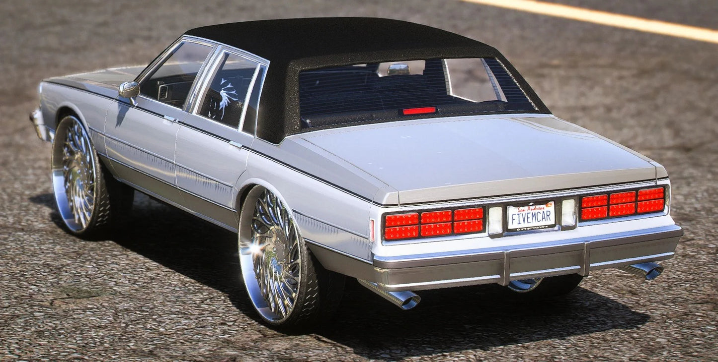 (Debadged) Chevrolet Caprice 1987 | PlainP
