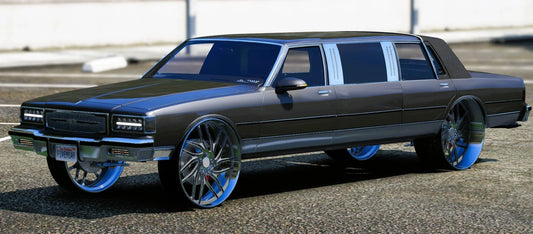 (Debadged) Chevy Caprice Limo Donk 6 Seater | One Deep