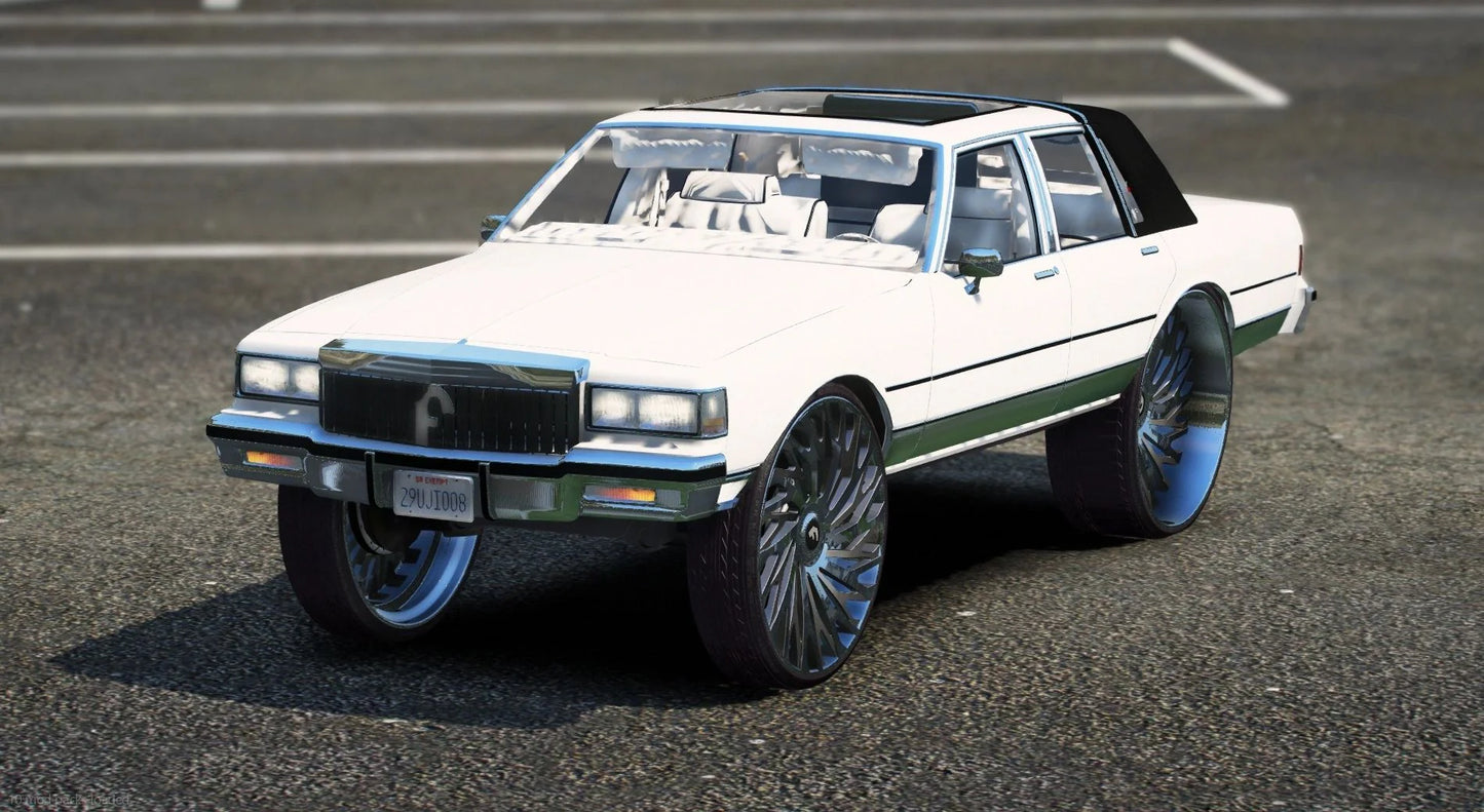 (Debadged) Chevrolet Caprice on Forgiatos | GFT Customs