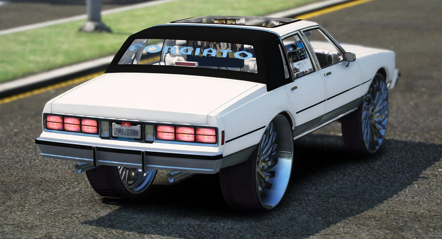 (Debadged) Chevrolet Caprice on Forgiatos | GFT Customs
