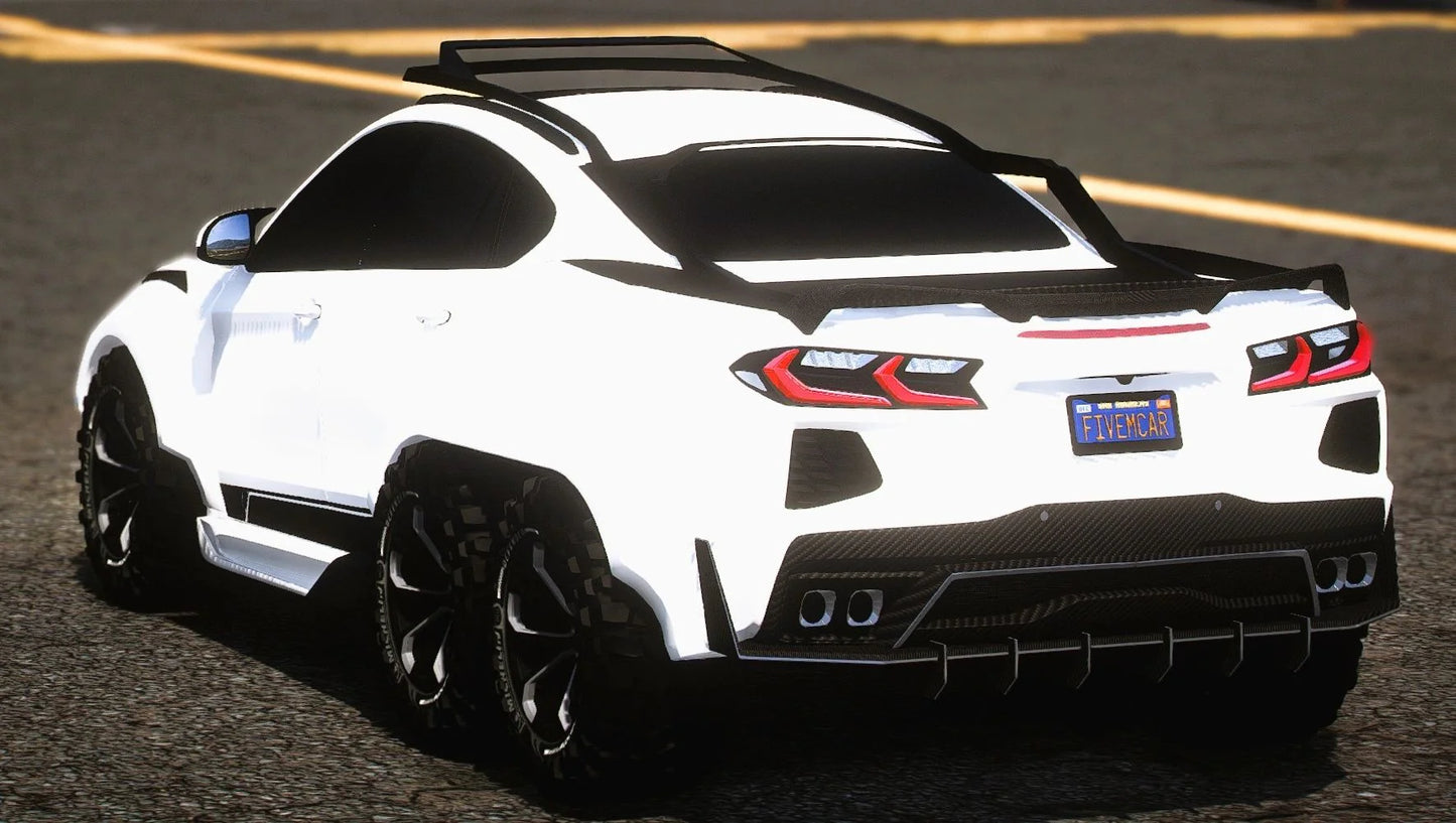 (Debadged) Chevrolet Corvette 6x6 | Domyah Abuloay