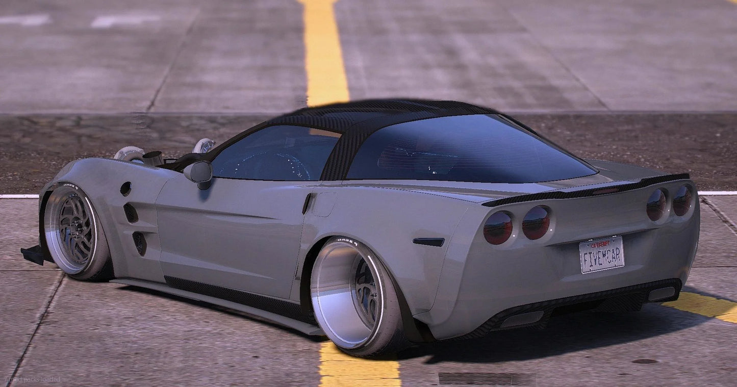 (Debadged) Chevrolet Corvette C6 Widebody | Carson